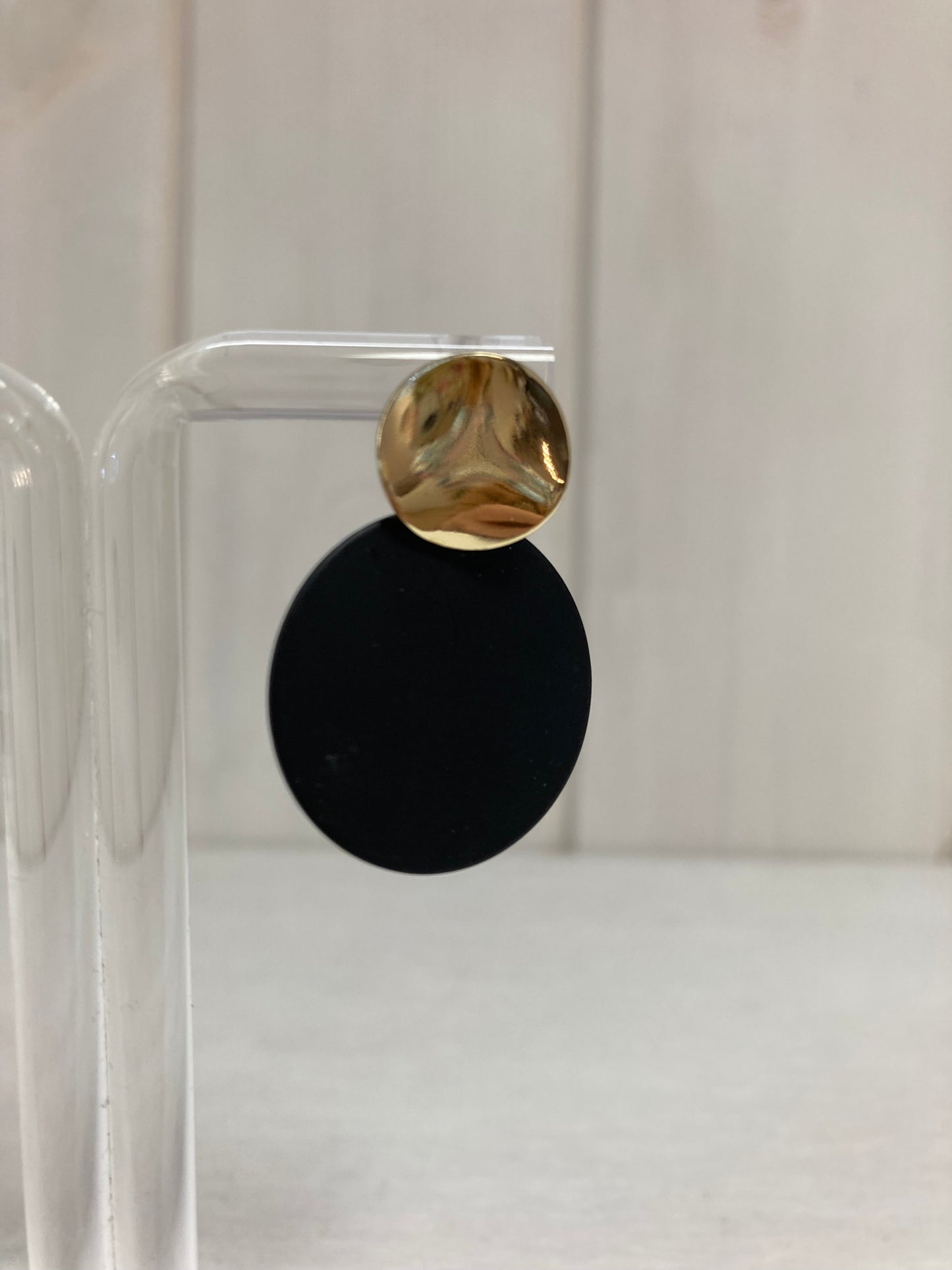 Noir Luxe Statement Oorbellen