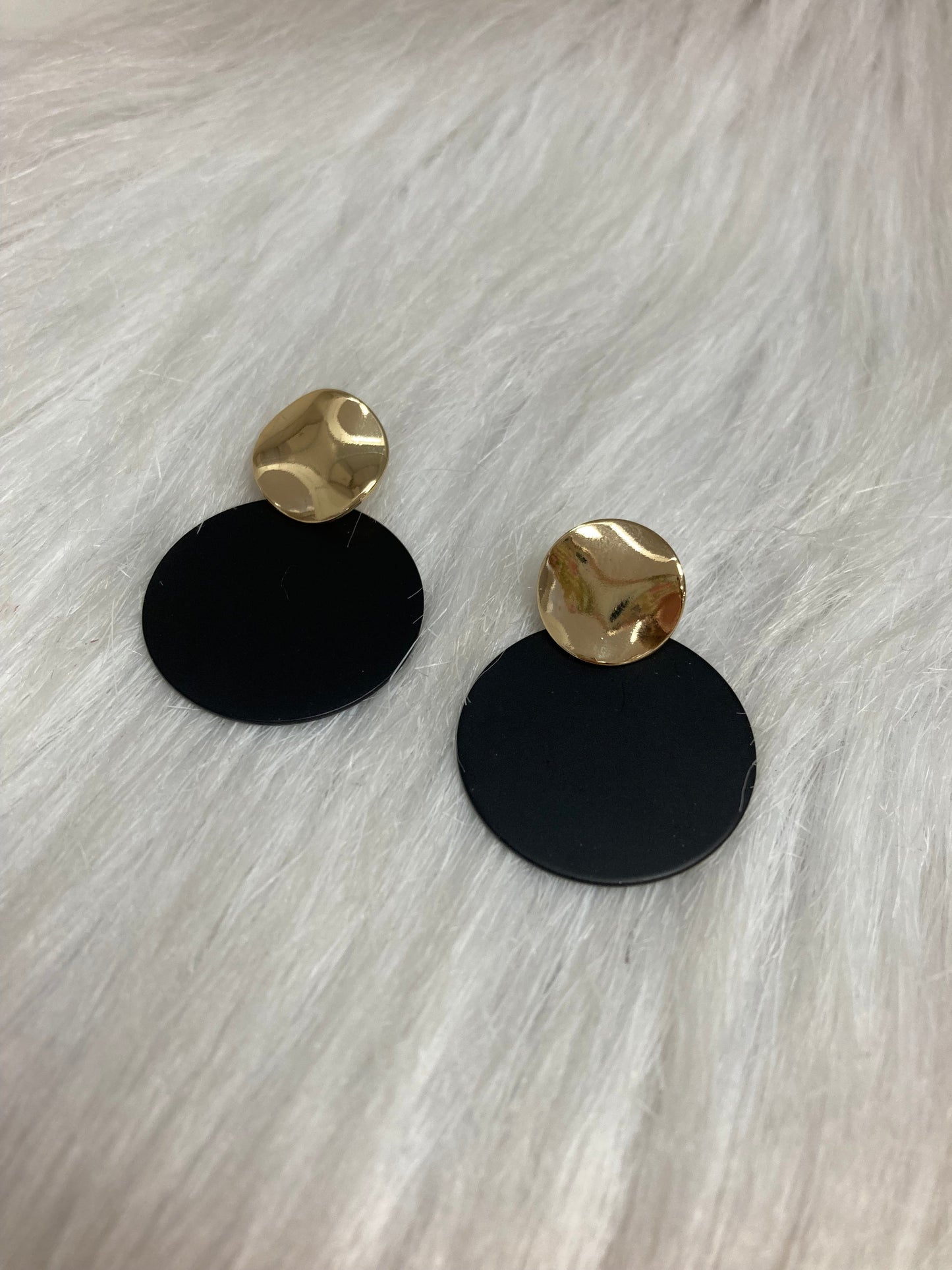 Noir Luxe Statement Oorbellen