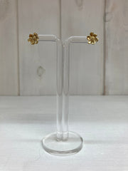 Golden Daisy Oorstuds – Bloemoorbellen Goud
