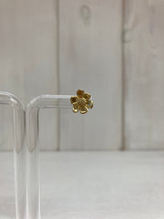 Golden Daisy Oorstuds – Bloemoorbellen Goud