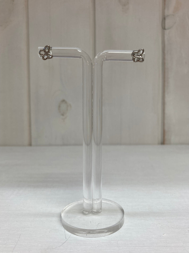 Butterfly Spark Oorstuds – Zilveren Vlinder Oorbellen