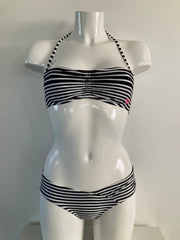 Roxy Sweetheart Damesbikini met Logoprint en Strepen – Outlet