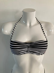 Roxy Sweetheart Damesbikini met Logoprint en Strepen – Outlet