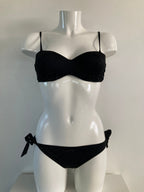 Push up bikini sexkiss black glitter