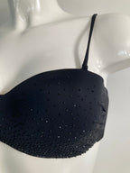 Push up bikini sexkiss black glitter