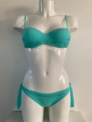 Sexkiss Turquoise Glitter Bikini Dames – Outlet