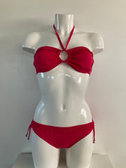 Esprit Fuchsia Bandeau Bikini en Strikbroekje Dames