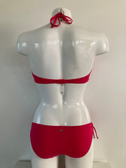 Esprit Fuchsia Bandeau Bikini en Strikbroekje Dames