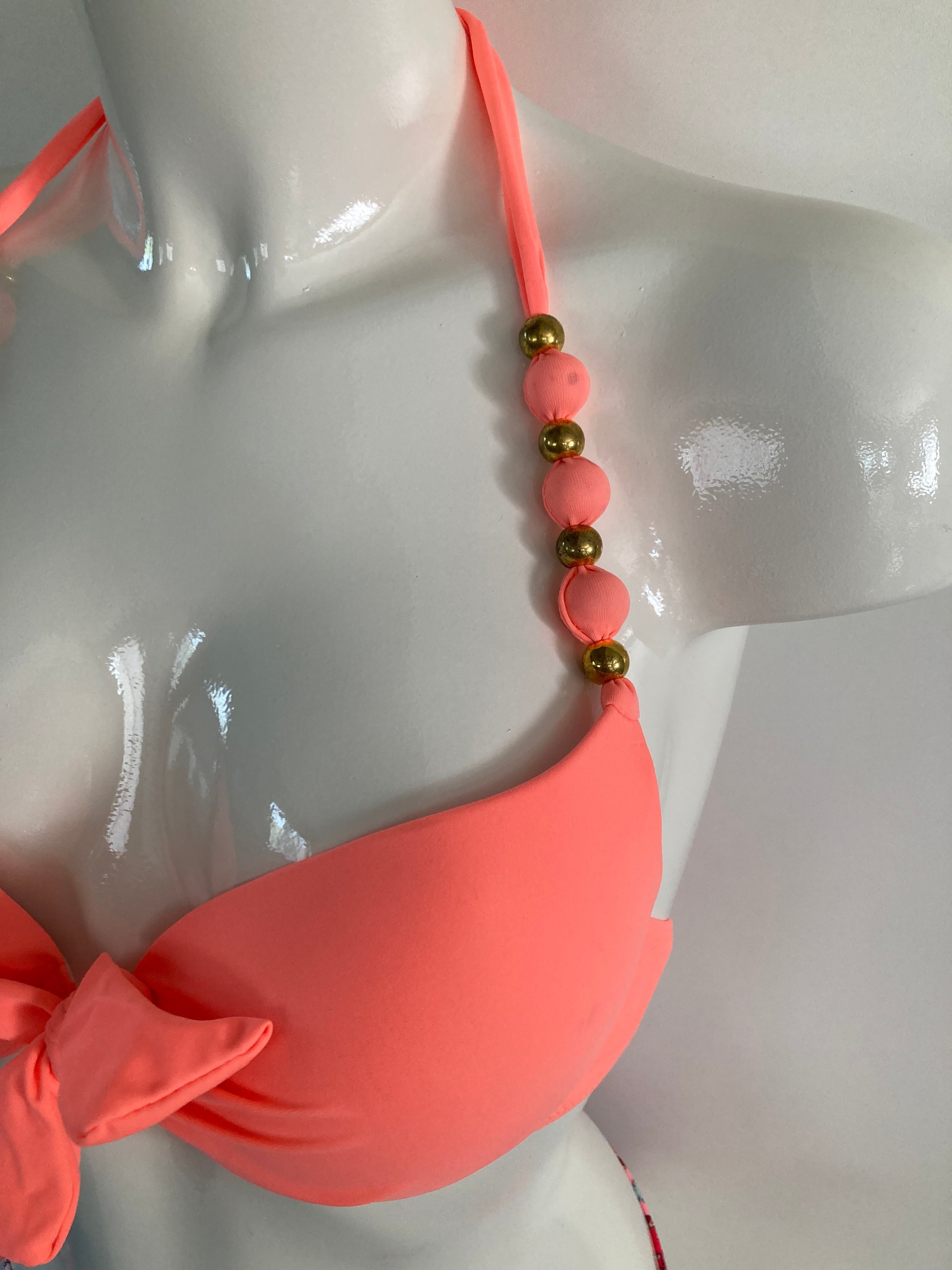 Bikini coraal/multicolor