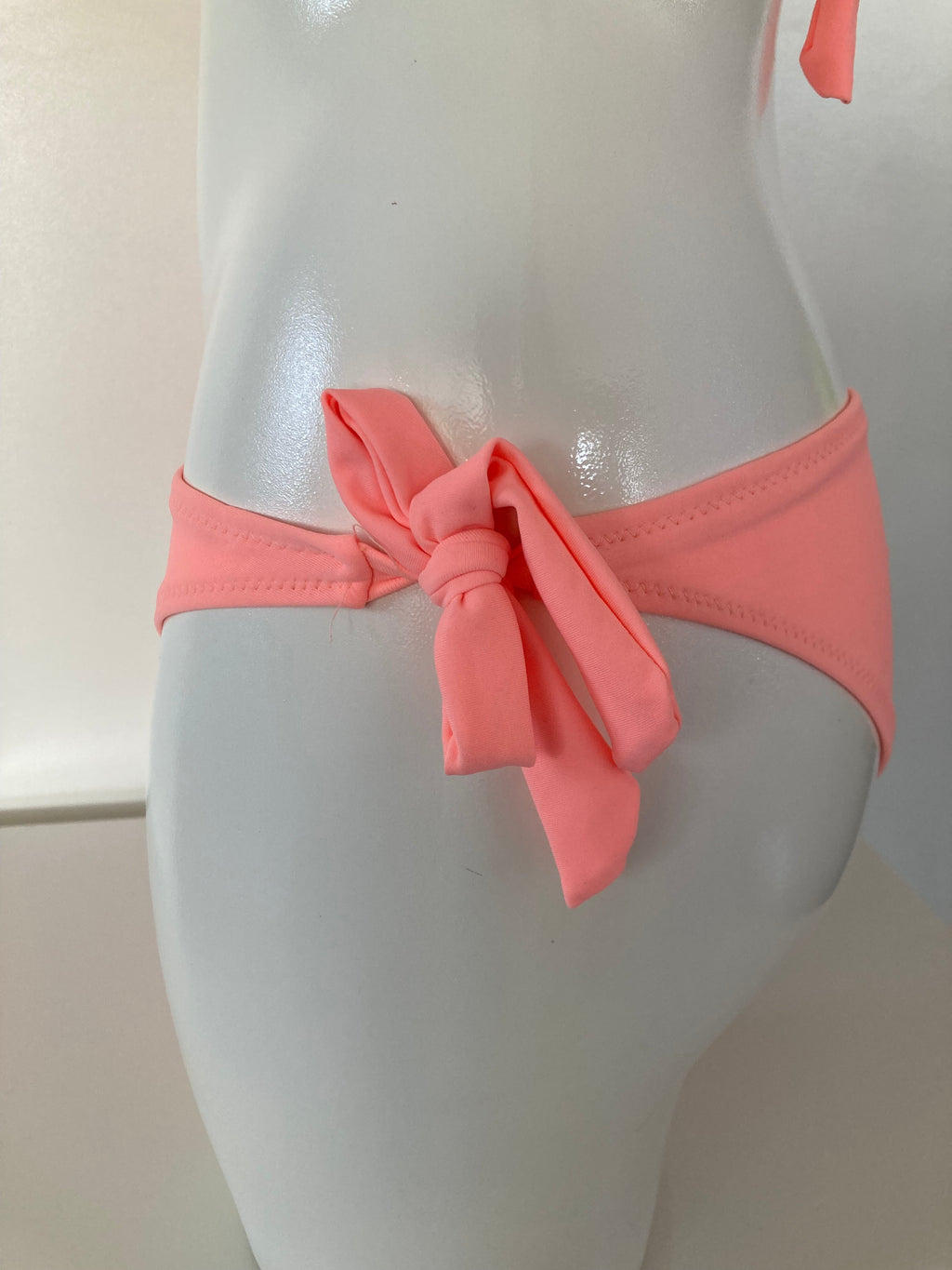 Push up bikini coraal
