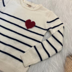 Pull stripe with haert