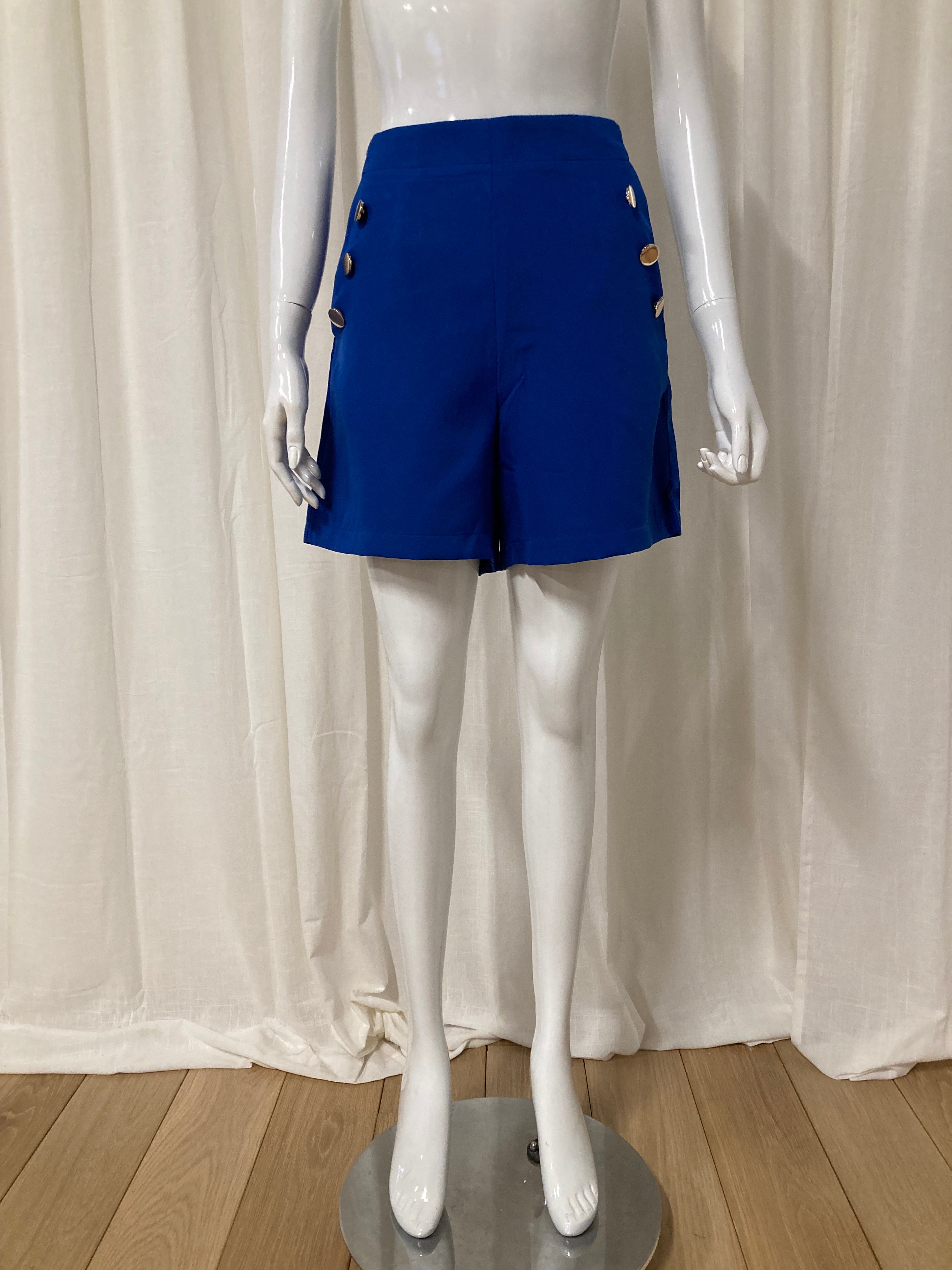 Short S27 koningsblauw