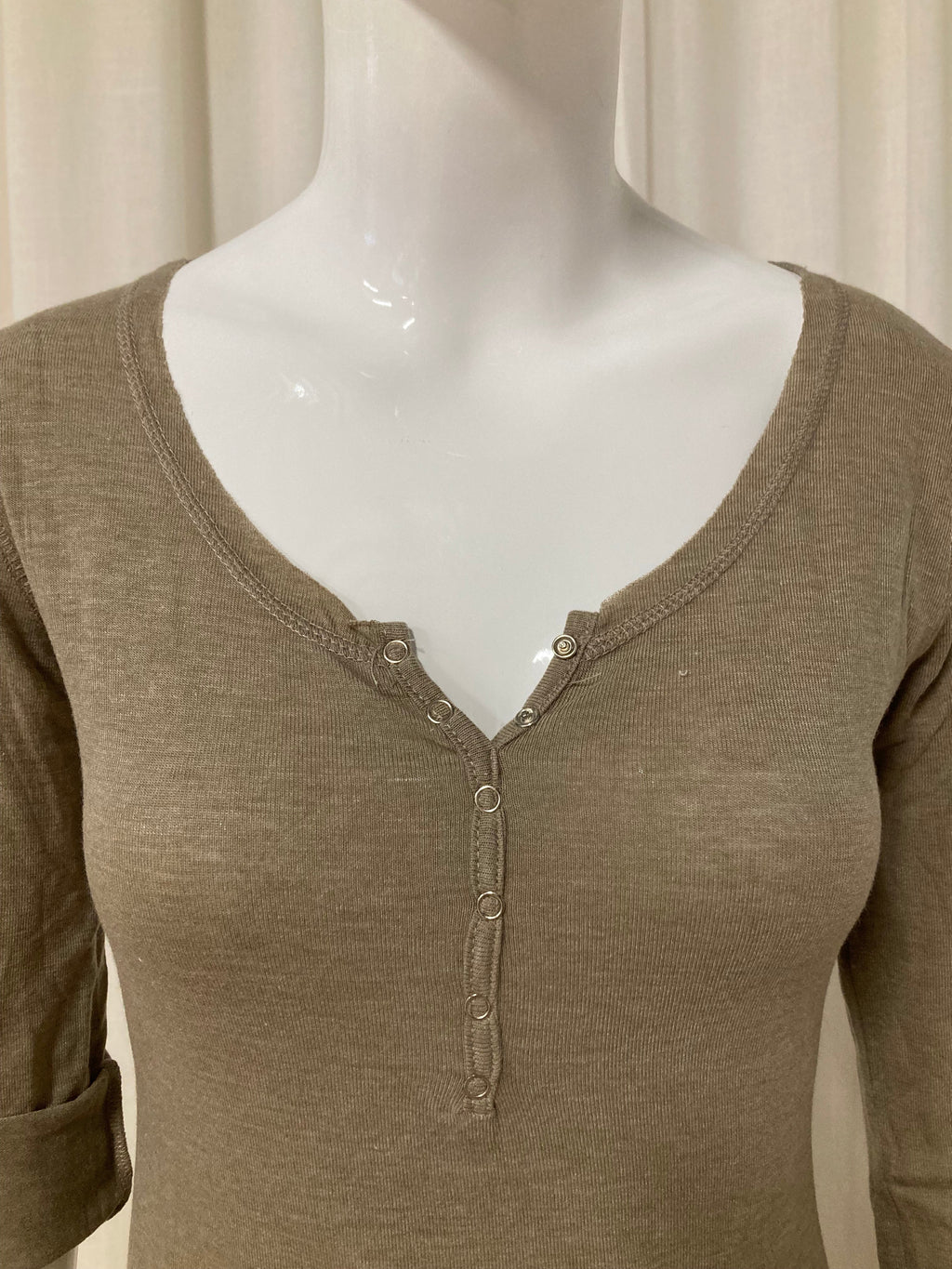 T-shirt longsleeve Anna Taupe