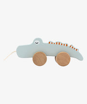 Tryco Houten Trekfiguur Krokodil – Houten Speelgoed Outlet