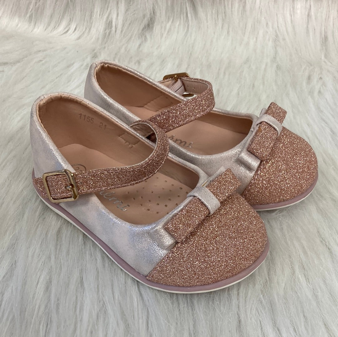 Ballerina met Dubbele Strik | Elegante & Comfortabele peuterschoenen