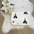 Deken 120x120 indians tipi/pijlen 💸