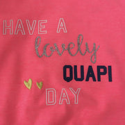 Quapi Jurkje Lovely Day Roze – Meisjes Sweatjurk