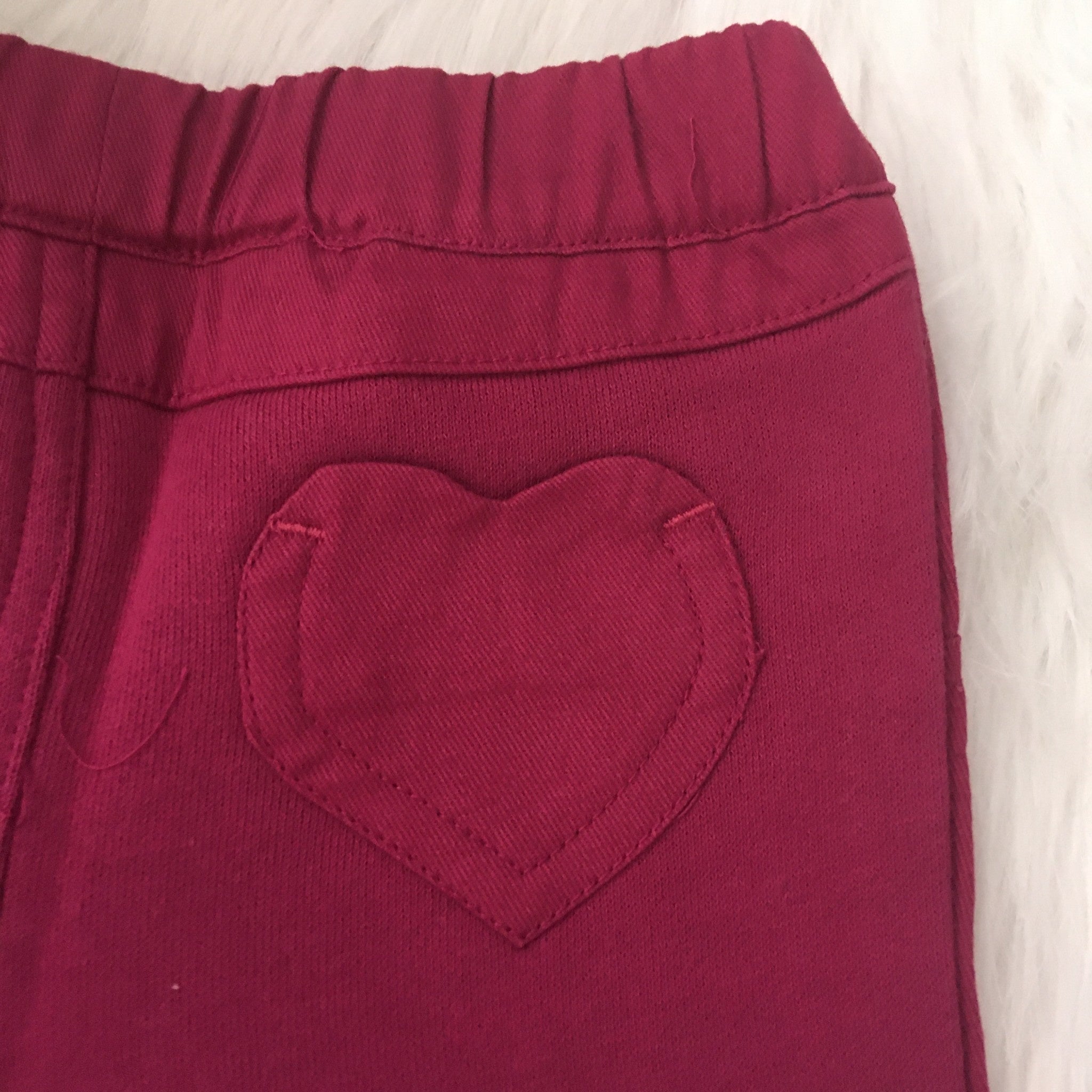 Girl pant S&C framboise