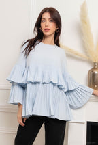 Blouse Adalia Lichtblauw