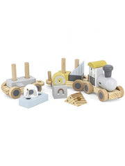 Tryco Houten Dierentrein met Blokken – Animal Train | Outlet