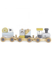 Tryco Houten Dierentrein met Blokken – Animal Train | Outlet